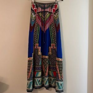 Long Vibrant Skirt